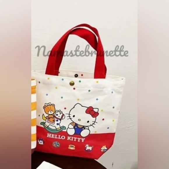 Hello Kitty Canvas Tote Bag - Picture 6 of 10